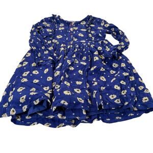 Babyhug Toddler girl 2-3 Y Blue Floral Dress
